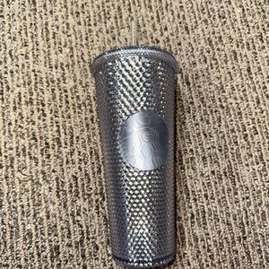 Starbucks clear studded straw cup tumbler
